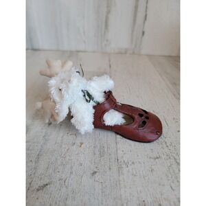 Baby boyd's bear foot Friends May tis the season shoe